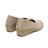 Kadın Sandalet 7337 Green Life STRETCH WOMEN'S FOOTWEAR Beige