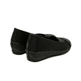 Kadın Sandalet 7337 Green Life STRETCH WOMEN'S FOOTWEAR Black