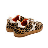 Kadın Sneaker ( Günlük) RC-25Y-088-M-VADE John May Leopar-Bej Cilt