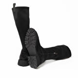 Kadın Çizme GTN-24573 John May Siyah Strec-Siyah Taş