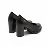 Kadın Topuklu/ Stiletto 483700DP Donna Serena 3700DP NAPPA PELLE Nero