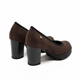 Kadın Topuklu/ Stiletto 483700DS Donna Serena 3700DS Camoscio TDM