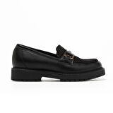 Kadın Oxford ( Klasik) 745782DM Donna Serena 5782DM NAP STR NERO/ME PE NERO