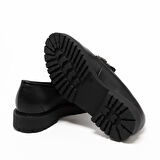 Kadın Oxford ( Klasik) 745782DM Donna Serena 5782DM NAP STR NERO/ME PE NERO