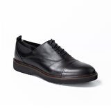 Erkek Oxford ( Klasik) KA-26Y-C4627 John May CASUAL Shoe Black Bambi