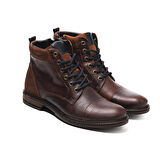Erkek Bot 1041 021 WK-John May Orkut Suede Cognac