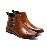 Erkek Bot 1158 001 WK-John May Orkut Suede Cognac