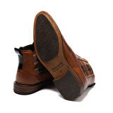 Erkek Bot 1158 001 WK-John May Orkut Suede Cognac