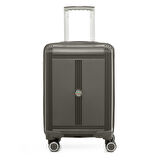 Unisex  JMY8101.07 John May PP Silikon Valiz Küçük Boy  57x35x25cm  Gri