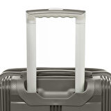 Unisex  JMY8101.07 John May PP Silikon Valiz Küçük Boy  57x35x25cm  Gri