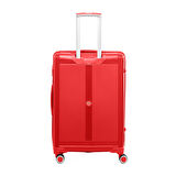 Unisex  JMY8101.19 John May PP Silikon Valiz Büyük Boy 78 x48x32cm  Kırmızı