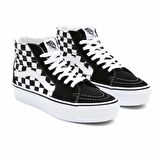 Vans UA SK8-Hi Platform 2.0 Kadın Siyah Siyah Günl