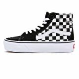 Vans UA SK8-Hi Platform 2.0 Kadın Siyah Siyah Günl