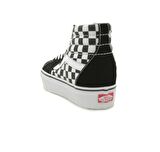 0A3TKNQXH1-R Vans Ua Sk8-Hi Platform 2.0 Unisex Spor Ayakkabı Siyah