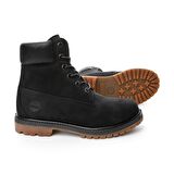 Timberland SİYAH Kadın Bot CA1K38 6IN PREMIUM BOOT - W BLACK WATERBUCK W/JET BLACK CHARRED COLLAR