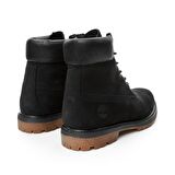 Timberland SİYAH Kadın Bot CA1K38 6IN PREMIUM BOOT - W BLACK WATERBUCK W/JET BLACK CHARRED COLLAR