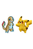 Terlik Süsü-terlik Tokası Pokemon Pikachu-charmender 2'li Set
