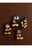 Terlik Süsü-terlik Tokası Mickey 4'lü Set