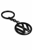 VOLKSWAGEN 4D SİYAH AMBLEMLİ LOGOLU ARMALI FİGÜR ANAHTARLIK