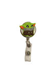 Yoda Figürlü Yoyo Yaka Kartlık Tutucu