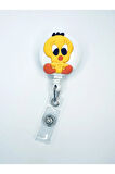 Tweety Figürlü Yoyo Yaka Kartlık Tutucu