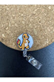 Pokemon Charmander Figürlü Yoyo Yaka Kartlık Tutucu