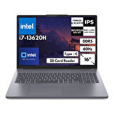 Lenovo Ideapad Slim 3 16IRH10 i7-13620H 24-GBDDR5 1 TBSSD UHD Graphics 16" WUXGA Windows 11 Pro Notebook 83K2001VTRAT53