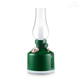 Ultrasonik Hava Nemlendirici Vintage Şarjlı Led Işıklı Buhar Makinesi Aroma Difüzör 280ML