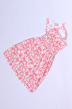 KIZ ÇOCUK ASKILI ELBİSE ÇİÇEK DESENLİ B35 HCM00119