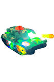 Sesli Işıklı Çarp Dön Tank 20 Cm