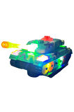 Sesli Işıklı Çarp Dön Tank 20 Cm