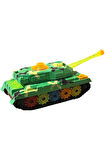 Sesli Işıklı Çarp Dön Tank 20 Cm