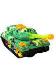 Sesli Işıklı Çarp Dön Tank 20 Cm