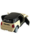 MİNİ COOPER HATCH MODEL ARABA 1:36 ÖLÇEK 10CM METAL DİECAST