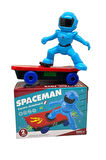 Pilli Sesli Işıklı Çarp Dön Spaceman KayKaycı