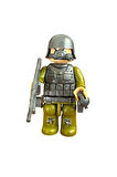 Özel Kuvvetler JUNGLE SPECİAL FORCES Sök-Tak Mini Asker Figür Seti 8 CM Minifigür