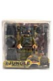 Özel Kuvvetler JUNGLE SPECİAL FORCES Sök-Tak Mini Asker Figür Seti 8 CM Minifigür