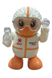 Robot Pilli Işıklı Sesli Müzikli Medical Dancing Robot 18 CM