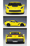 CHEVYROLET CORVETTE Z06 1/24 SARI RENK MODEL ARABA KOLEKSİYON