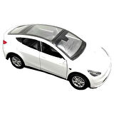 TESLA ARABA 1:36 Tesla-Y Sesli ve Işıklı Die Cast Çek Bırak Araba 1 ADET FİYATIDIR
