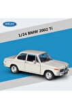 2002 MODEL BMW Ti BEYAZ 1/24 MODEL ARABA KOLEKSİYON