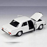 MERCEDES BENZ 220 Diecast 1.24 Ölçek Büyük Boy Metal Ojinal Lisanslı Araba Kapılar Açılır