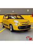 FİAT 500L  2013 MODEL SARI 1:24 MODEL ARAÇ DİECAST KOLEKSİYON