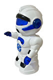 Robot Çarp Dön Sesli Işıklı 15 fonksiyonlu Robot 25 Cm