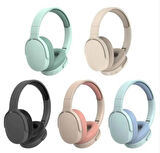 P2961 Pembe Kulak Üstü Kablosuz Bluetooth Kulaklık 