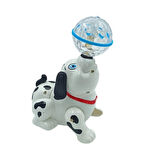 Sesli Rengarenk Işıklı Hareketli Müzikli Pilli Oyuncak Dansçı Köpek