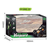 9010-3E 1:10 Kumandalı 40 CM Dev Off-Road Araba – Şarjlı, 2.4GHz, Yüksek Hızlı RC Arazi Canavarı