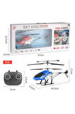 Uzaktan Kumandalı Şarjlı ve Işıklı Elektrikli RC Çocuk Helikopteri 50 CM