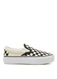 Vans VN00018EBWW1 Ua Classic Slip-On Platform Siyah-Beyaz Lifestyle Ayakkabı