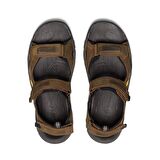 Keen 1022423 Targhee III Open Toe Sandal M Bison/Mulch Erkek Sandalet